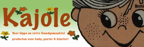 Kajole, hippe en retro (handgemaakte) producten voor baby, peuter en kleuter Kajole, hippe en retro (handgemaakte) producten voor baby, peuter en kleuter