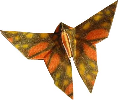 butterfly cliparts. origami utterfly clipart