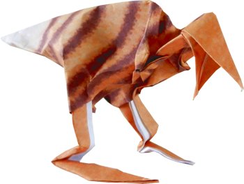 Origami Velociraptor