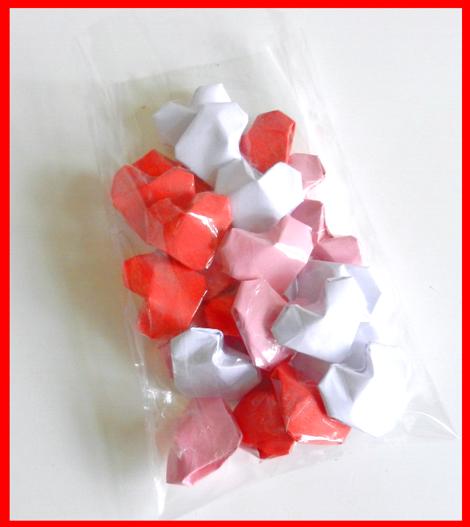 Origami Heart Candies