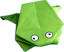Origami Kikker