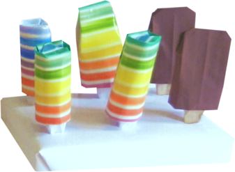 Origami Popsicles