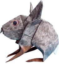 Origami konijn