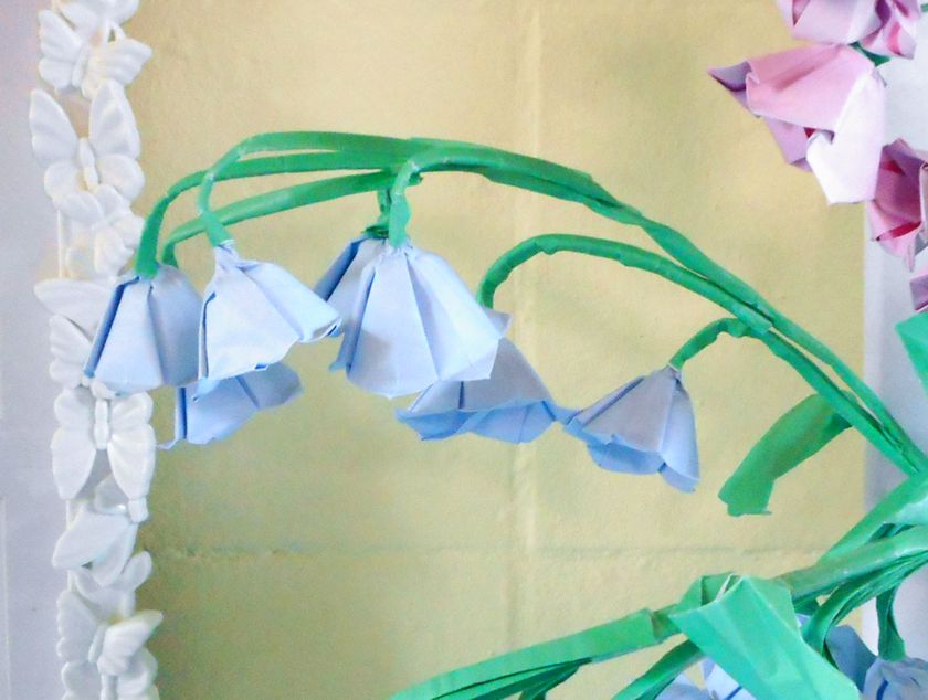 Origami Bell Shaped Flowers
