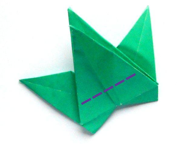 Make Origami Bleeding Hearts