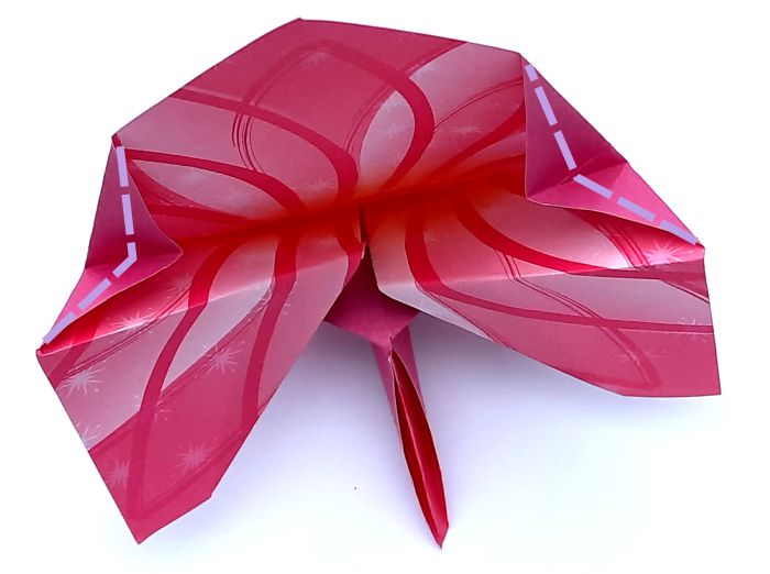 Fold Origami Blushing Hearts
