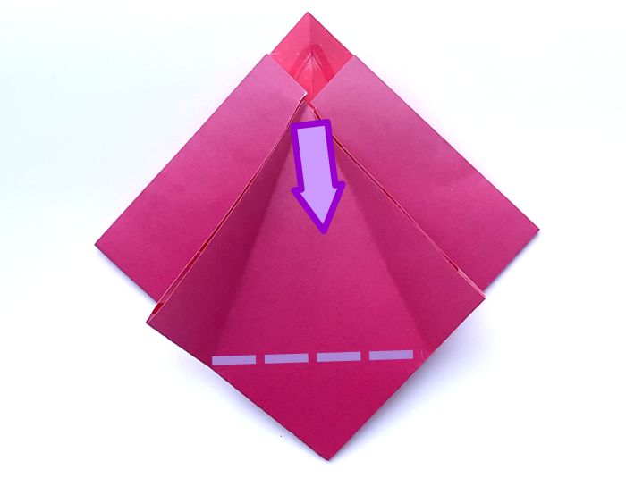 Fold Origami Blushing Hearts