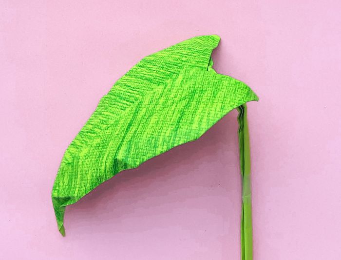Origami Calla Lily Leaf