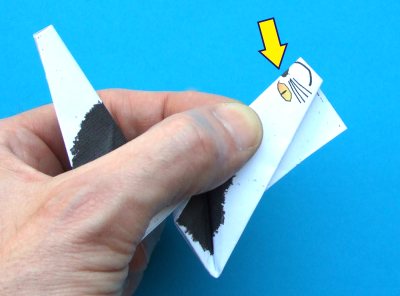 origami cat folding instructions