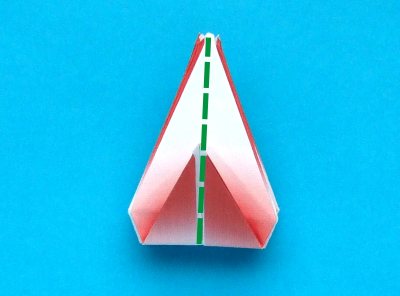 diagrams for an origami christmas cactus