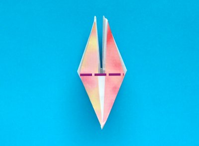 origami crab diagrams