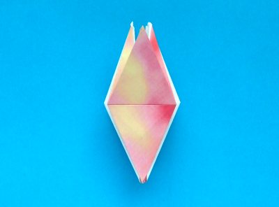 origami crab diagrams