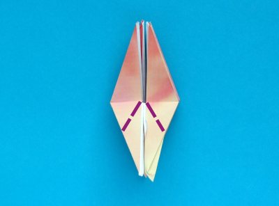 origami crab diagrams