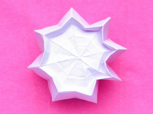 Make Origami Dahlia flowers
