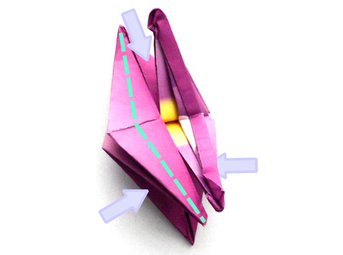 Make an Origami Desert Rose