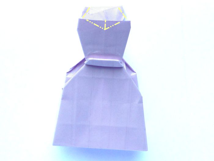 Make an Origami Dress Box