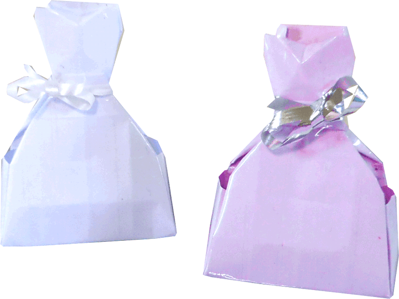Origami Dress boxes