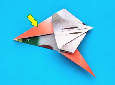 origami duck folding instructions