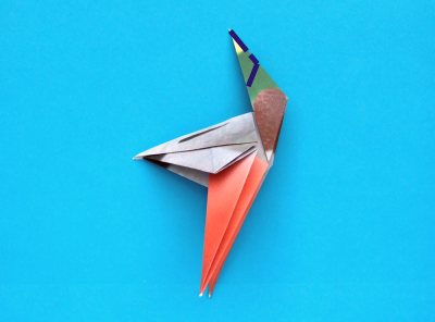 origami duck folding instructions