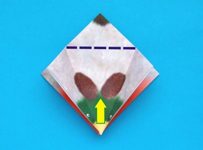 origami duck folding instructions
