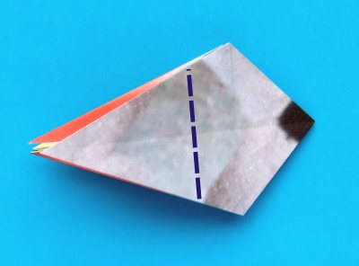origami duck folding instructions