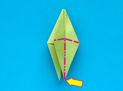 jumping origami frog folding instructions