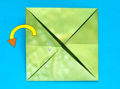 jumping origami frog folding instructions