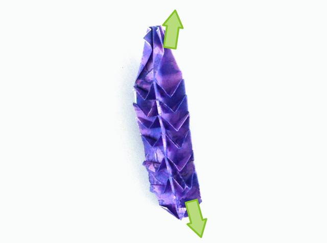 Make Origami Lavender flowers