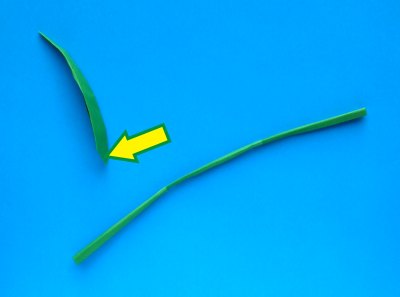 making a realistic origami lily arrangement