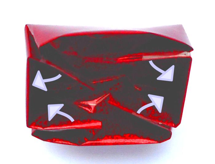 Make an Origami candy gift box