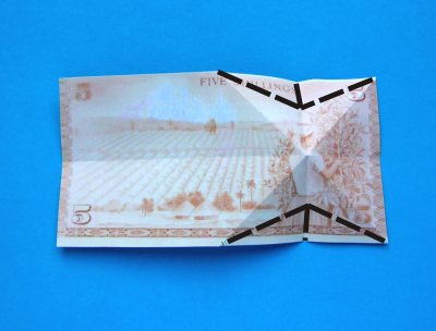 een giraffe van geld vouwen een giraffe van geld vouwen