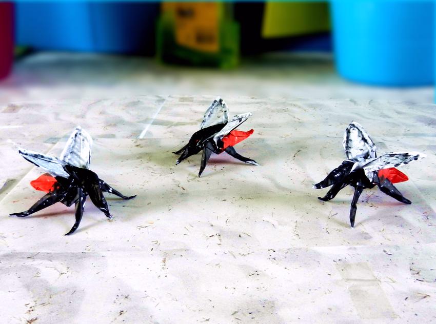Origami Mosquitos