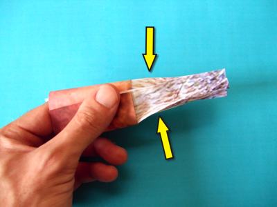 origami paddestoel - eekhoorntjesbrood