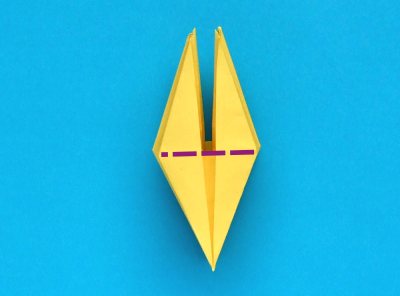 step by step origami narcissus folding instructions