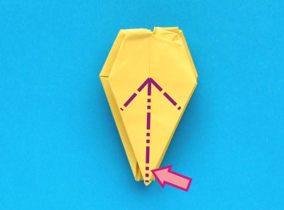 step by step origami narcissus folding instructions