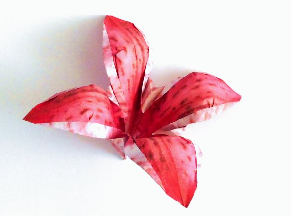 Origami Oriental Lily