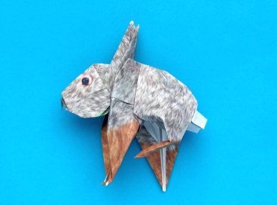 origami rabbit diagrams