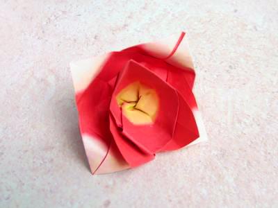 Origami Meadow Rose