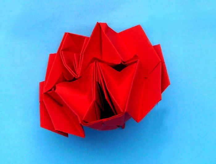 Origami Rose