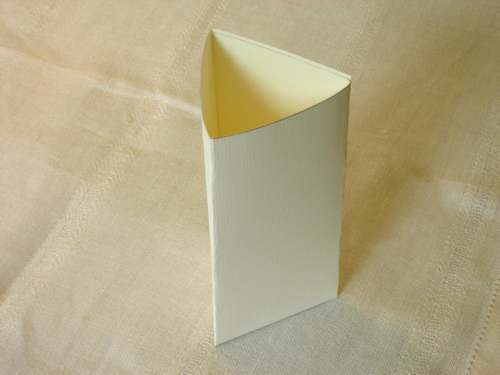 a paper vase