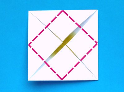 origami water lily folding instructions