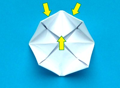 origami water lily folding instructions