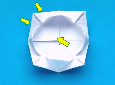 origami water lily folding instructions