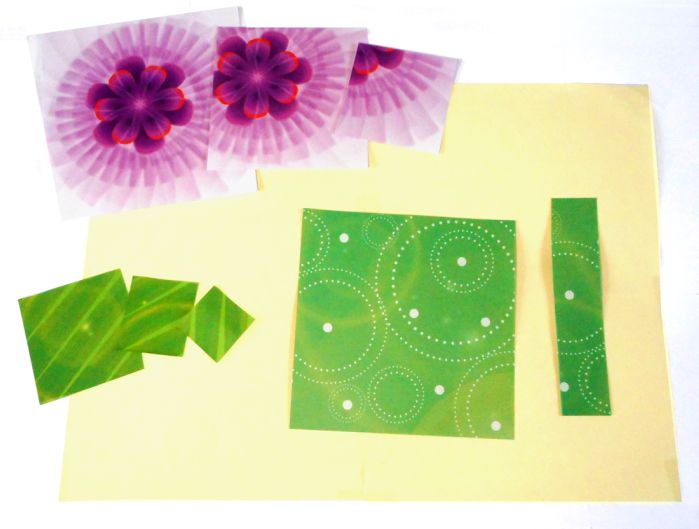 Make paper Wisteria flowers