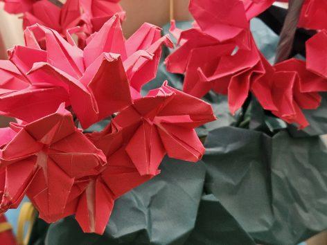 Origami Geraniums