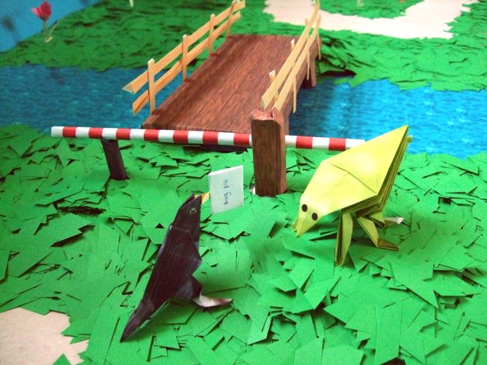 Origami Folding В» cross