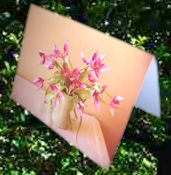 Example of a free origami card Example of a free origami card