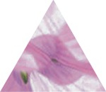 gratis patroontje voor een leuke roze bloem van papier