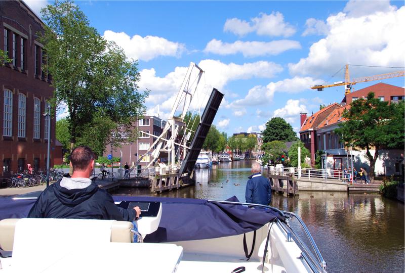 boat trip in the Netherlands