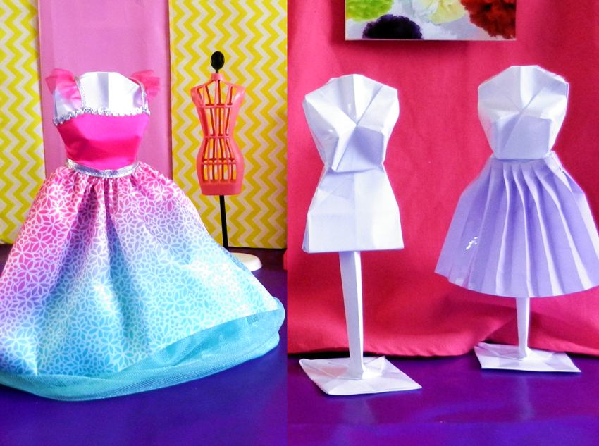 Origami Doll Mannequins